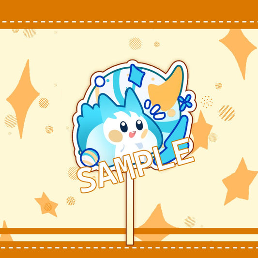 Pachirisu Inspired Lolipop Keychains