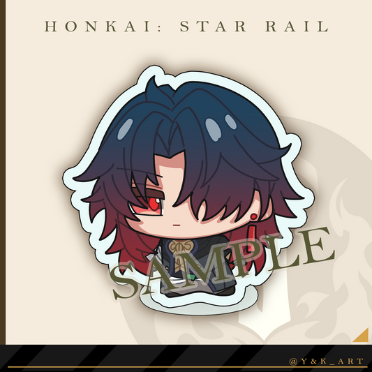 HSR-Inspired Standee 03 Kafka/SilverWolf/Jingliu/Blade