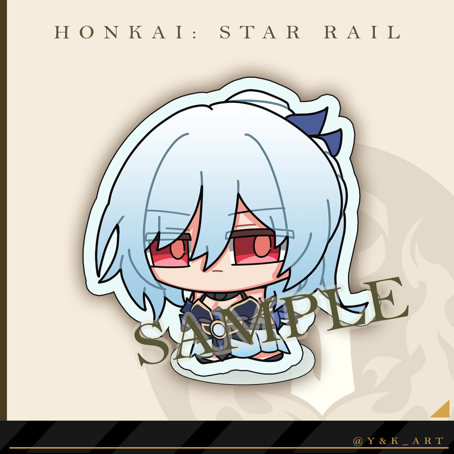 HSR-Inspired Standee 03 Kafka/SilverWolf/Jingliu/Blade
