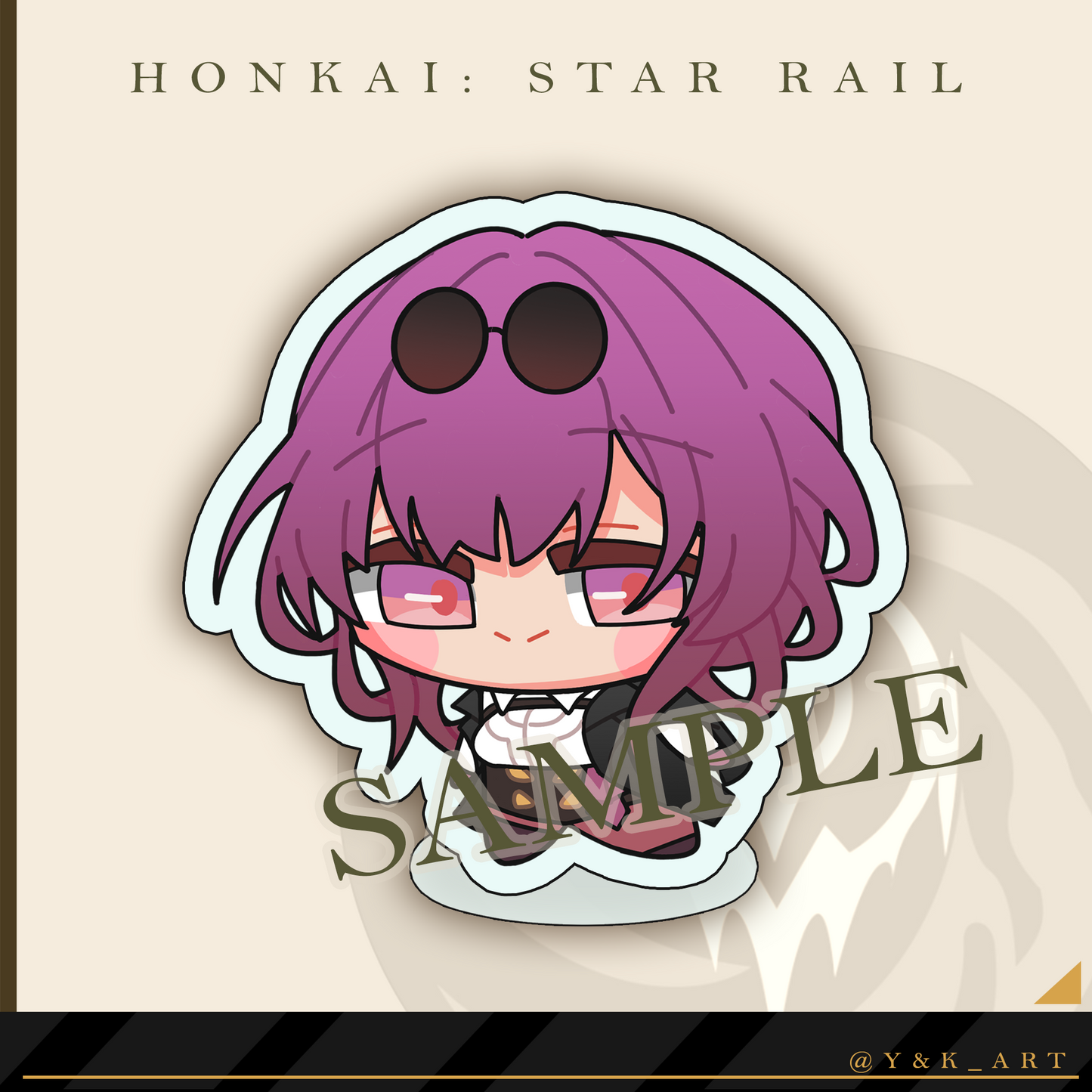 HSR-Inspired Standee 03 Kafka/SilverWolf/Jingliu/Blade