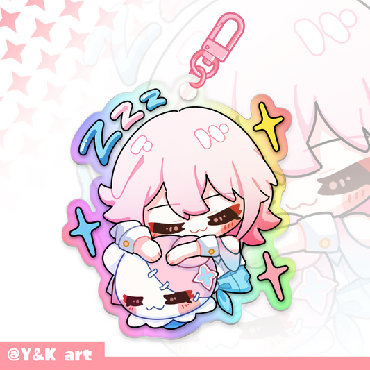Keychain HSR March 7th Sleep